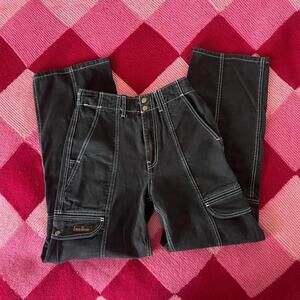 black contrast skater carpenter jeans